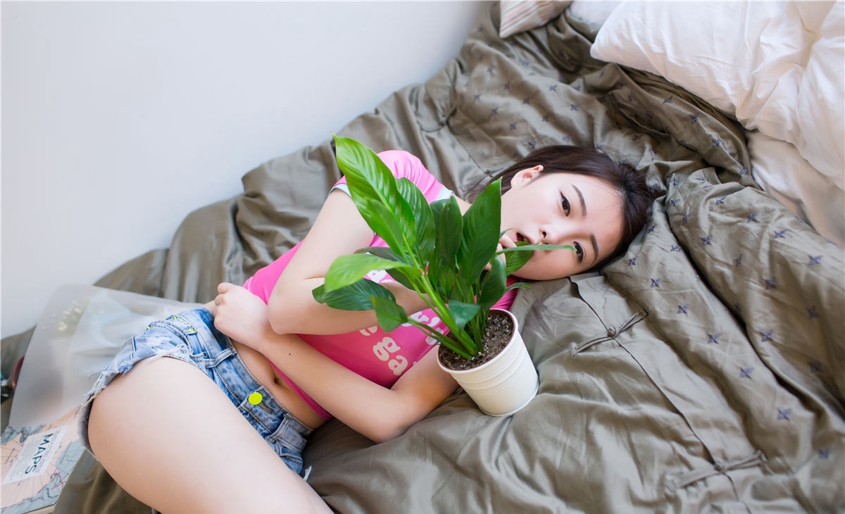 [TGOD推女神]模特柠檬c_lemon捆绑人体写真火辣诱人